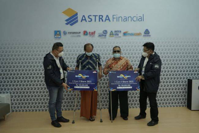 GIIAS 2021: Dukung UMKM Disabilitas, Astra Financial dan Logistic Ajak Pengunjung Ikut Program I Care, I Share Astra Financial
