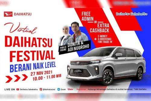 Naik Level di Virtual Daihatsu Festival Akhir Pekan Ini Naik Level di Virtual Daihatsu Festival Akhir Pekan Ini