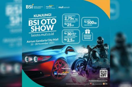 MUF Syariah Dukung BSI OTO Show, Hadirkan Ragam Pembiayaan Otomotif Menarik