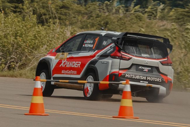Mitsubishi Xpander Kejurnas sprint rally 2021