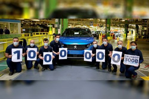 Produksi Peugeot 3008 Tembus 1 Juta Unit, Jadi SUV Terlaris di Eropa