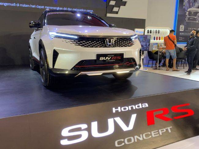 Mobil Konsep Ikut Meriahkan GIIAS Surabaya 2021, Mulai dari SUV Sampai EV Mungil Honda SUV RS Concept