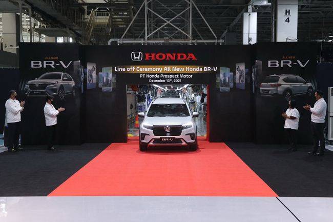 Honda All New BR-V Mulai Diproduksi, Selain Lokal Juga Diekspor ke-30 Negara Honda BR-V