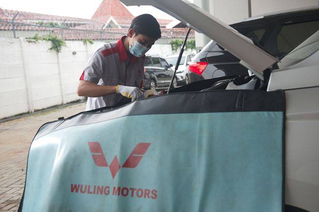 Wuling Siapkan Layanan bagi Pelanggan yang Terdampak Banjir Wuling bengkel