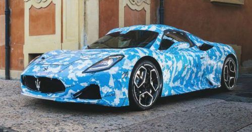 Dirilis, Foto-Foto Penyamaran Maserati MC20 versi Atap Terbuka