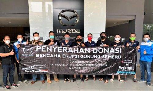 Komunitas Mazda CX-3 iD Sumbangkan Donasi Untuk Korban Bencana Erupsi Semeru Komunitas Mazda CX-3 iD Sumbangkan Donasi Untuk Korban Bencana Erupsi Semeru