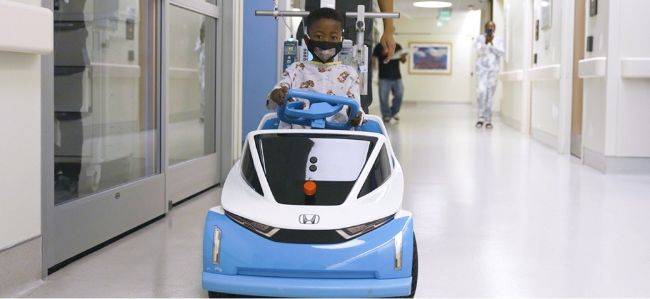 Ini Dia Honda Shogo, Mobil Listrik Khusus Untuk Hibur Pasien Anak Di Rumah Sakit Shogo