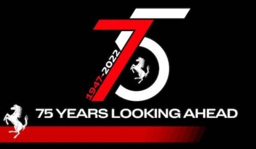 Ferrari Rilis Logo Spesial 75 Tahun, Akan Banyak Perayaan Sepanjang 2022