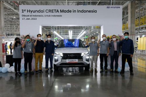 Hyundai Gelar Seremoni Produksi Pertama Creta di Cikarang