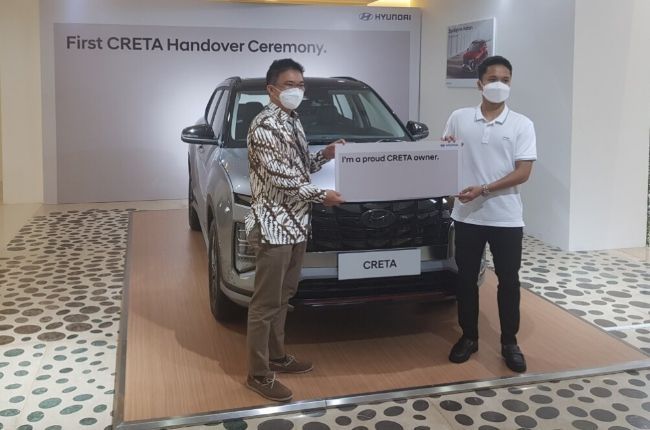 Anthony Ginting Kesengsem Hyundai Creta, Jadi Pemilik Pertama di Indonesia