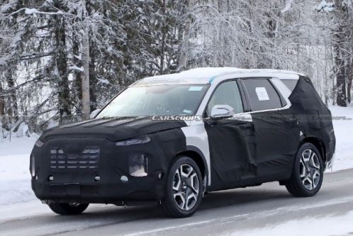 Hyundai Palisade Terbaru Kedapatan Tengah Diuji Di Tengah Kondisi Bersalju Hyundai Palisade Terbaru Kedapatan Tengah Diuji Di Tengah Kondisi Bersalju