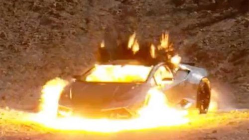 Ghozali Belum Seberapa, Orang Ini Ledakkan Lamborghini Demi Cuan NFT