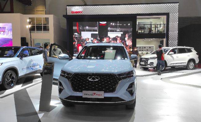 IIMS 2022: Chery Resmi Datang Pakai Bendera Baru, Display 5 Model Booth Chery di IIMS 2022