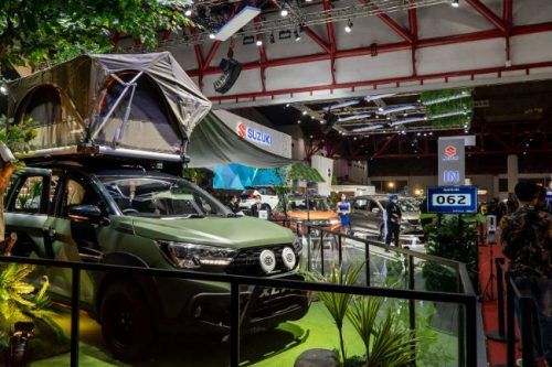 IIMS 2022: Suzuki Display Modif XL7 Camper Van Bernuansa Alam