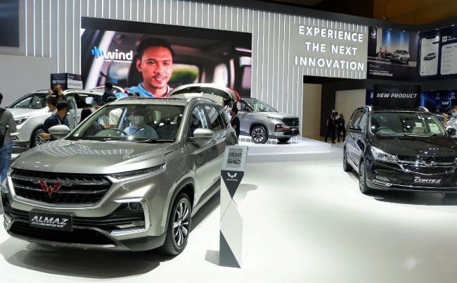 Booth Wuling di IIMS 2022