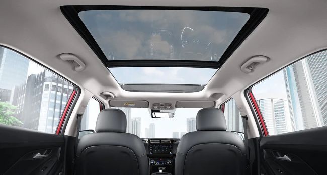 Panoramic sunroof Hyundai Creta Prime