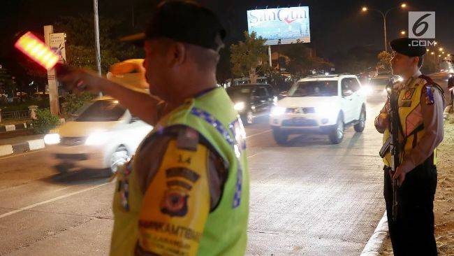 Penjagaan pos mudik Lebaran