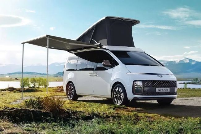 MODIFIKASI: Kemping Ala Sultan Dengan Hyundai Staria Camper Van