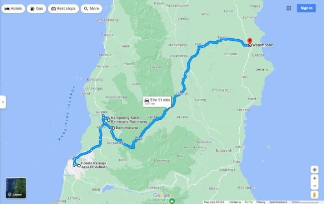 rute H1 Xpedisi Tana Toraja bersama All New Honda BR-V