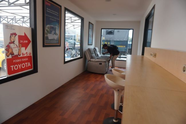 Posko Siaga Lebaran Toyota 2022