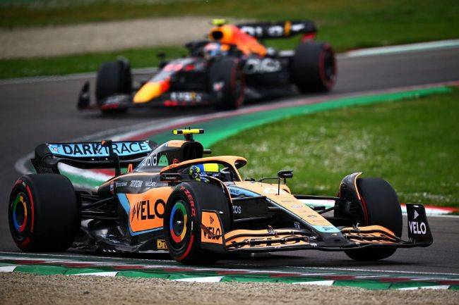 McLaren Lando Norris di Imola