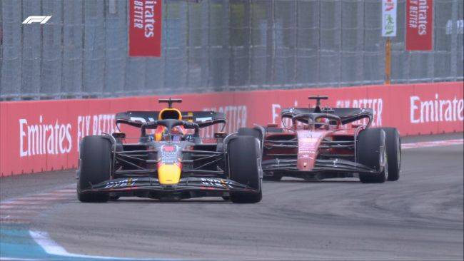 F1: Verstappen Salip Leclerc Raih Kemenangan Grand Prix Miami Perdana Verstappen Leclerc