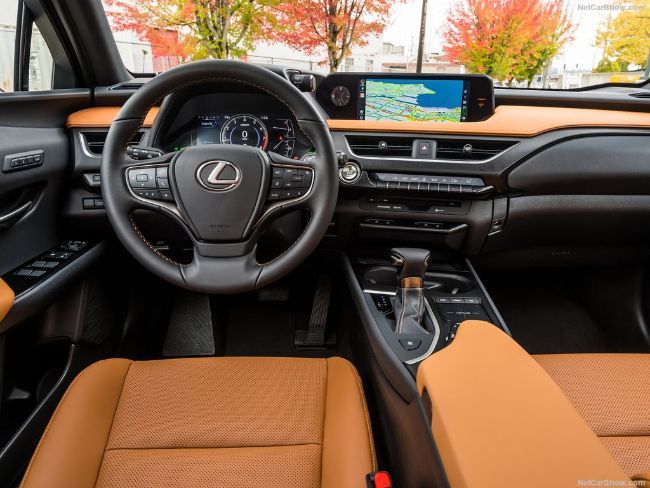 Interior Lexus UX 2019 versi Amerika Serikat