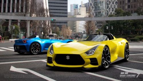 Suzuki Rilis Konsep Vision Gran Turismo, Roadster Hybrid Pakai Mesin Hayabusa