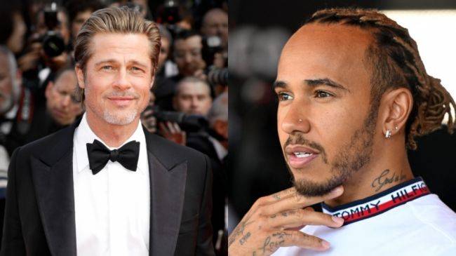 Lewis Hamilton dan Brad Pitt Garap Film Formula 1, Tayang Tahun Depan Hamilton Brad Pitt