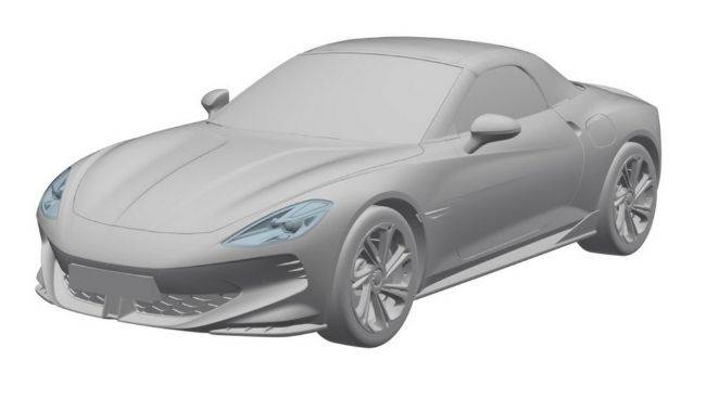 Roadster Listrik MG Cyberster Meluncur Tahun Depan MG Cyberster EV