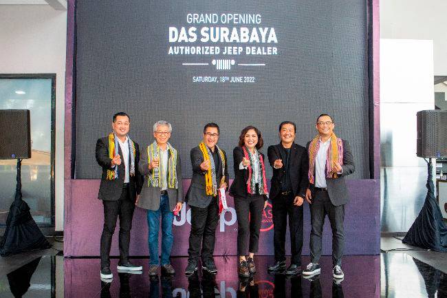 DAS Surabaya Resmi Beroperasi Layani Konsumen Untuk Wilayah Jatim dan Bali Dealer Jeep DAS Surabaya