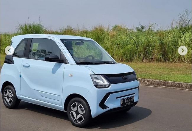 Mobil Listrik Mungil Tanpa Nama Berkeliaran di Jakarta, Diduga Kuat DFSK Mini EV