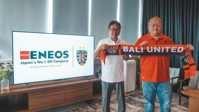 Eneos Indonesia Masuk Ke Dunia Sepak Bola Sponsori Bali United Eneos Bali United