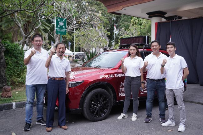 Mazda Jadi Official Car Kompetisi Marathon International di Bali