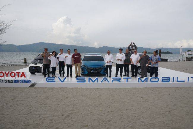 Toyota EV Smart Mobility Danau Toba