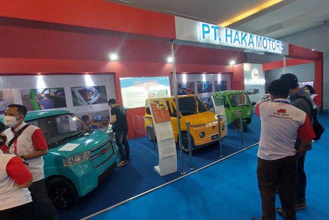 Haka Motors Tunjukkan Visi Mobil Listrik Buatan Tanah Air di PEVS 2022 Haka Motors