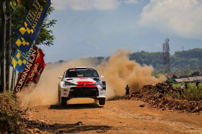 Toyota Gazoo Racing Indonesia Juarai HIPMI Jatim Kejurnas Sprint Rally Indonesia Tim Toyota Gazoo Racing Indonesia Kejurnas Sprint Rally Seri 1 2022