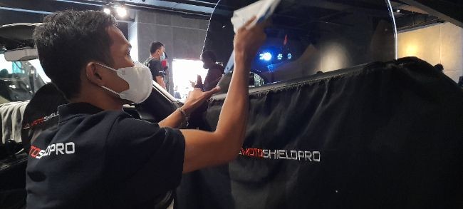 Kaca film Motoshield - TDA