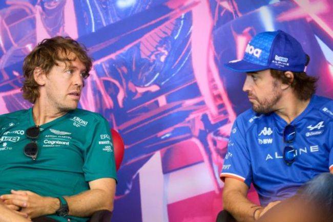 Vettel Pensiun Dari F1 Tahun Depan, Posisinya Digantikan Alonso Vettel Alonso