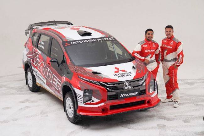 Naik Kelas, Mitsubishi Xpander AP4 Siap Debut Kejurnas Rally 2022 Xpander Rally Team 2022