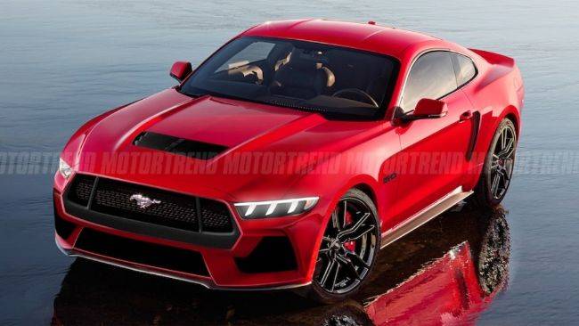Detroit Auto Show 2022 Jadi Debut Ford Mustang Generasi Ke-7 Ford Mustang Gen 7