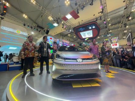 GIIAS 2022: Daihatsu Perkenalkan Ayla Versi Listrik 
