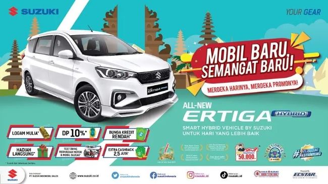 Suzuki promo di Mall Metropolitan Bekasi