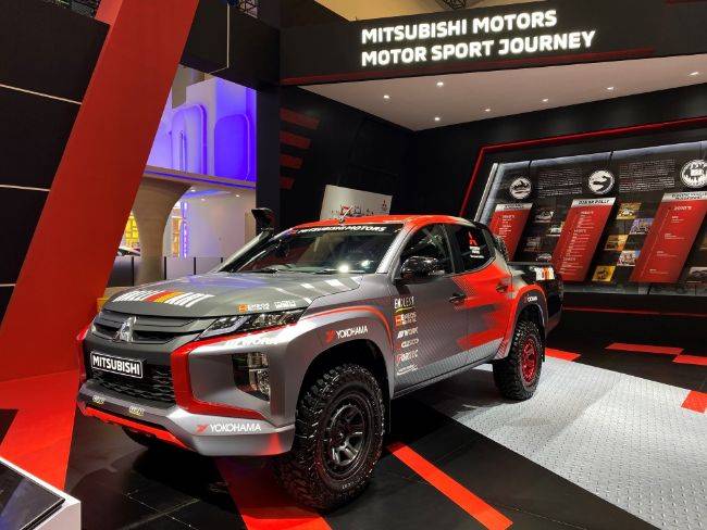 Mitsubishi Ikut AXCR 2022, Rifat dan Jeje Geber Triton Ralliart Mitsubishi Triton