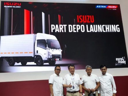 GIIAS 2022: Maksimalkan Distribusi Spare Part, Isuzu Resmikan Part Depo Di Makassar