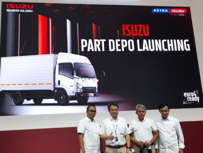 GIIAS 2022: Maksimalkan Distribusi Spare Part, Isuzu Resmikan Part Depo Di Makassar Part Depo Isuzu