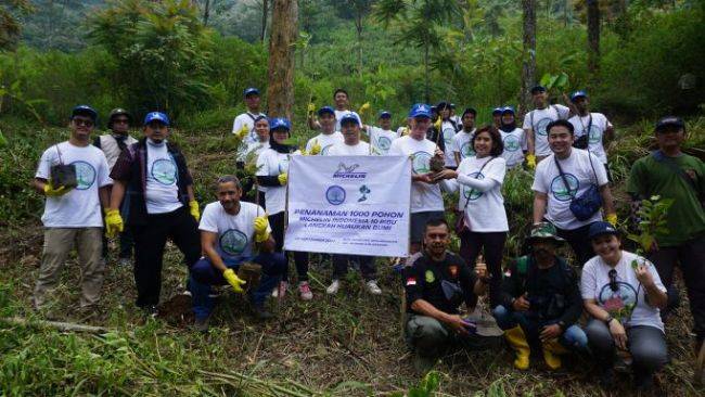 Michelin Gerakkan Reforestasi Hutan Tanam 6.000 Bibit Pohon di Jakarta, Jambi dan Jawa Barat CSR Reforestasi Michelin Indonesia