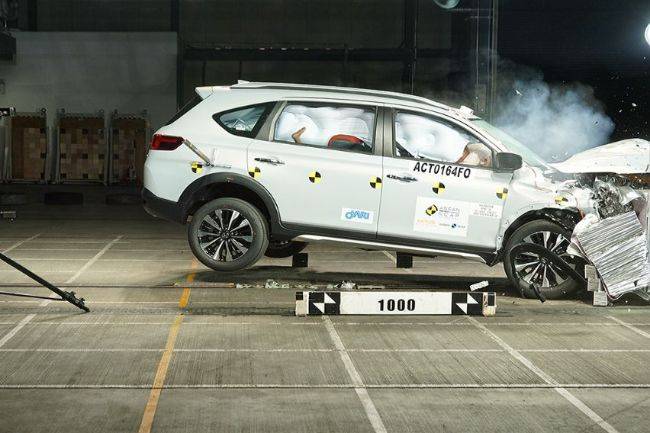 ASEAN NCAP Rilis Hasil Uji Tabrak Honda BR-V dan HR-V, Ini Nilainya Honda BR-V Crash Test
