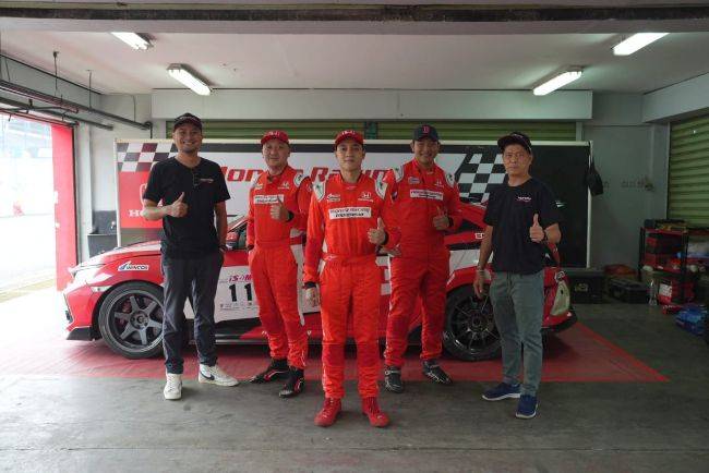 Tiga pembalap Honda Racing Indonesia di ISSOM 2022