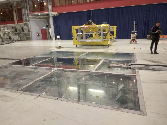 Fasilitas crash test Volvo Cars